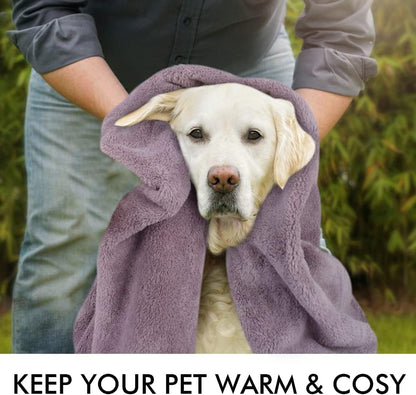 Dog Towel Super Absorbent Pet Bath Towel Microfiber Dog Drying Towel for Small, Medium, Large Dogs and Cats